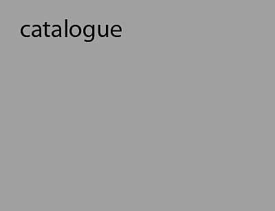 Publication: Oliver Wasow, Catalogue 1